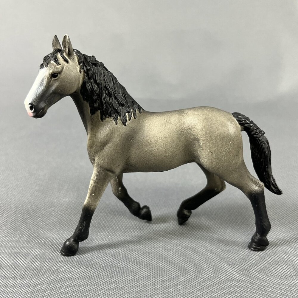 Schleich Cheval de Selle Francais Mare Horse Figure 13955 Grey Black
